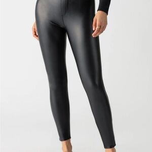 Sanctuary Black Faux Leather Pants